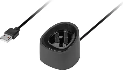 Produktbild von TEESA Sonic Black USB Ladegerät für Schallzahnbürste