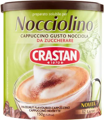 Zdjęcie produktu dla Kawa rozpuszczalna Nocciolino 150g - Crastan