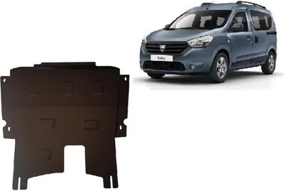 Obrázek produktu pro Ocelový kryt podvozku pro motor Dacia Dokker