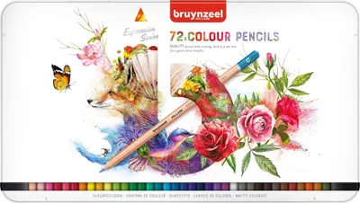 Produktbild von Bruynzeel - farbiger Bleistift Bruynzeel Expression Farbe | Kann ein 72 Stück