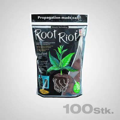 Produktbild von Root Riot Anzuchtwürfel Beutel, 100 Stück