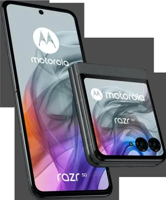Image de Motorola Solutions Motorola razr 50, 17,5 cm (6.9"), 8 Go, 256 Go, 50 MP, Android 14, Gris