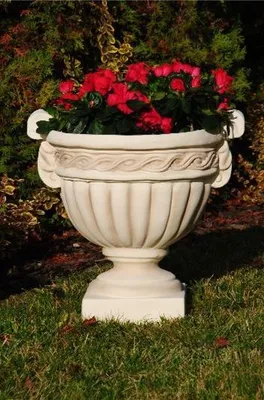 Produktbild von Blumenkorb Blumen Vase Gefäss Garten Terrasse Dekoration Statue Figuren Alma