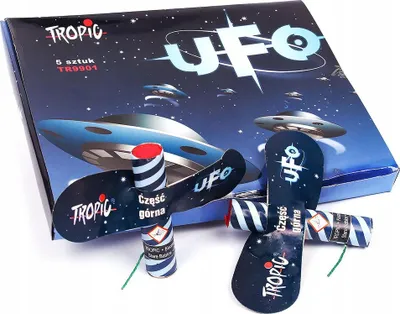 Zdjęcie produktu dla latające śmigło motylki UFO 5szt   TR9901
