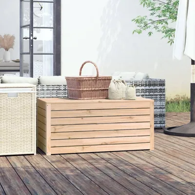 Obrázok produktu pre The Living Store záhradný box 101x50,5x46,5 cm z masívneho borovicového dreva