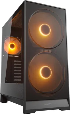 Produktbild von COUGAR Gehäuse Midi-Tower Airface 180, ARGB, Schwarz