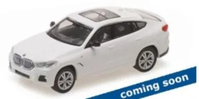 Produktbild von Minichamps 1:87 BMW X6 - 2020 - BLACK METALLIC 870020524