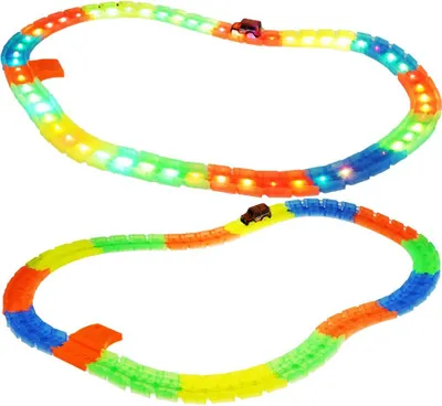 Immagine prodotto di Piste magiche illuminate Auto a LED Suoni a LED