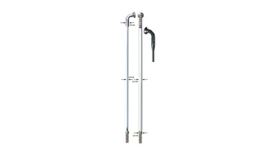 Produktbild von Sapim Speichen Sapim Cx Ray Niro 2 X 276 Mm Silber