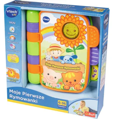Obrázok produktu pre VTech Interaktívna hračka – knižka Moje prvé rýmovačky