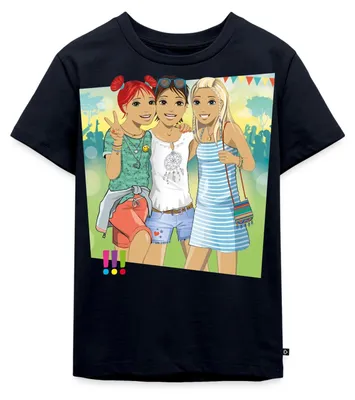 Produktbild von Spreadshirt Die Drei Ausrufezeichen Ein Echt Schöner Fall Kinder Premium T-Shirt, 110/116 (4 Jahre), Navy