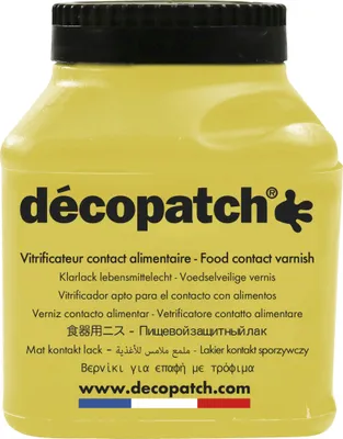 Produktbild von Décopatch 12x Lebensmittelechter Klarlack - Wassergrün VAAL180AC