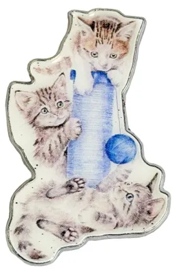 Productafbeelding van Imán "Drie is teveel", XA68, 2,6 x 3,8 cm