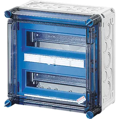 Produktbild von HENSEL Kleinverteiler AP 2x12TE Kst IP65