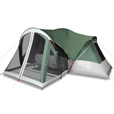 Image de Tente familiale tipi 8 personnes vert imperméable