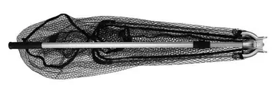 Produktbild von DELPHIN Kescher Delphin - Metallmitte / 2 Teile 70x70/200cm