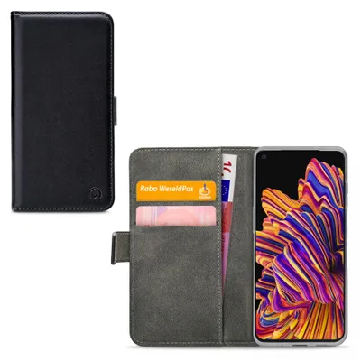 Zdjęcie produktu dla Mobilizepoliuretan Leather Book Case Black Samsung Galaxy Xcover Pro