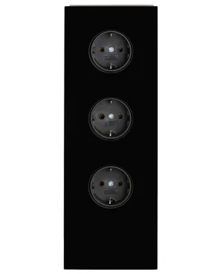 Immagine prodotto di Presa di corrente in cucina con presa USB, presa combinata a 3 vie con vetro