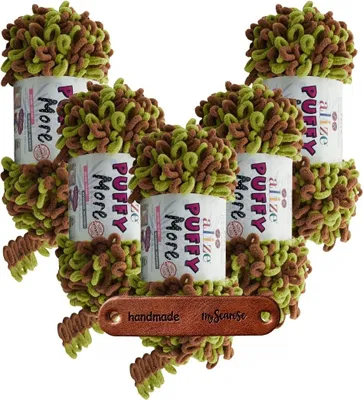 Produktbild von 5 x ALIZE Puffy More 6545 mit Label