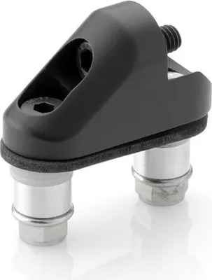 Produktbild von Rizoma Bs777 Rückspiegeladapter Schwarz  Schwarz One Size
