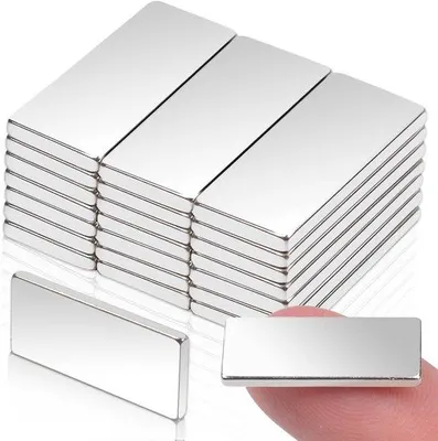 Produktbild von Starke Rechteckmagneten 20x8x1,5mm Neodymium