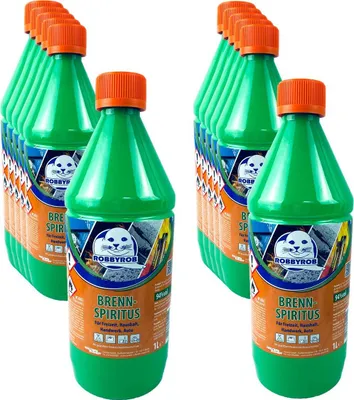 Produktbild von ROBBYROB Brennspiritus 12L  Alkoholreiniger