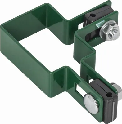 Produktbild von Eckhalterung 60x40 für Gartenzaun - Grün