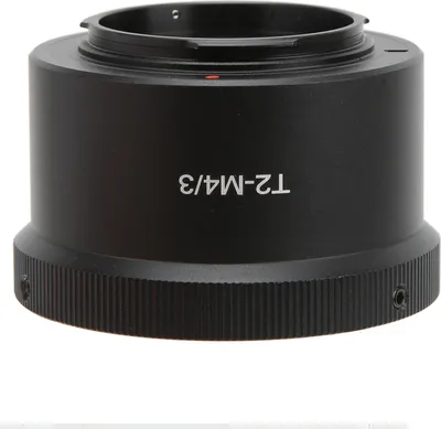 Obrázek produktu pro Adaptér objektivů T2-M4/3, manuální konverzní kroužek pro fotoaparáty Olympus M4/3