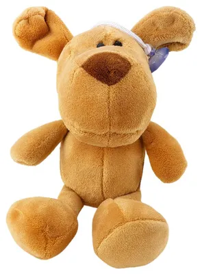 Immagine prodotto di Mascotte di peluche abbracciabile con ventosa marrone 23 X 12 cm