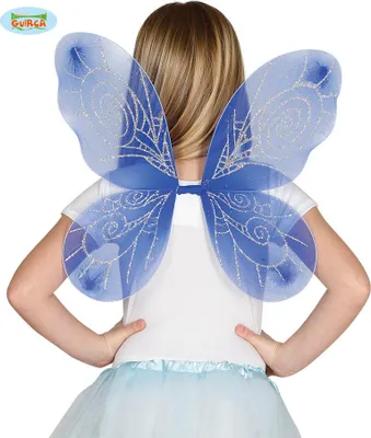 Produktbild von Blaue Schmetterlingsflügel 46cm x 37cm