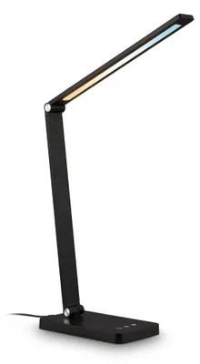 Productafbeelding van BRILONER - LED bureaulamp, verstelbaar, met touchbediening, dimbaar, CCT, zwart, 38 cm