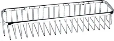 Produktbild von BYTRO Seifenkorb Messing Chrom poliert 120x405x70 mm für Bad & WC >> zum Bohren