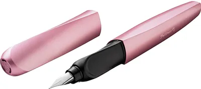 Produktbild von Pelikan Twist® Füller Girly Rose, rosa-metallic Feder M