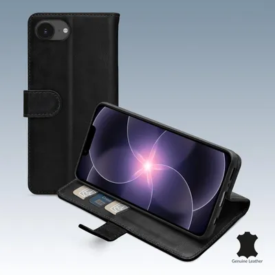 Imagen del producto de Cartera de cuero Mobilize para Apple iPhone 16e/17e, color