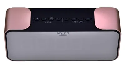 Zdjęcie produktu dla Adler AD 1190CR, Cyfrowy budzik, Czarny, Miedziany, 12/24h, FM, 87,5 - 108 MHz, MP3