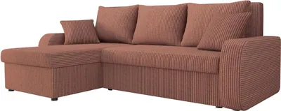 Produktbild von MIRJAN24 Ecksofa Kris Cord, Stilvoll Eckcouch mit Bettkasten und Schlaffunktion, L-Form Couch, Schlafsofa (Farbe: Poso 29)