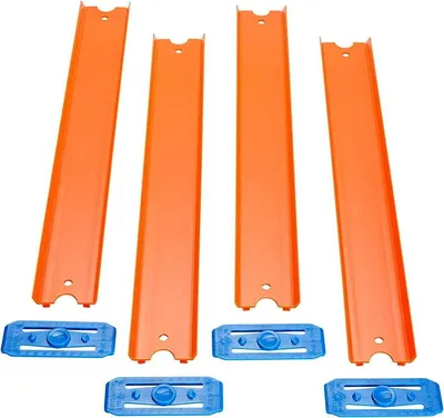Produktbild von Mattel GLD49 Hot Wheels Track Builder Unlimited - Erweiterungsschiene orange