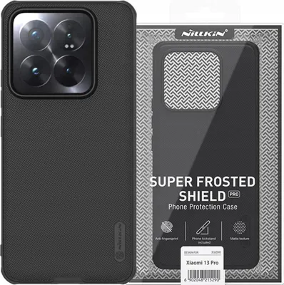Immagine prodotto di Wzmocnione Etui Nillkin Super Frosted Shield Pro Do Xiaomi 14 Pro - Czarny