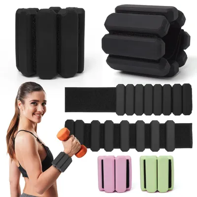 Productafbeelding van Set van 2 Verstelbare Gewichtscuffs voor Yoga en Pilates
