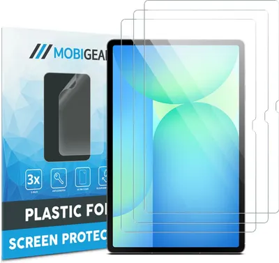 Produktbild von Mobigear  Samsung Galaxy Tab S10 FE Plus Displayschutz Schutzfolie - Hüllenfreundlich (3er Pack)
