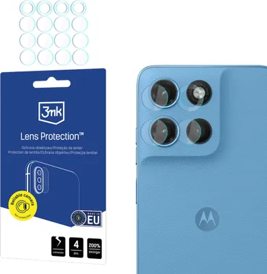 Produktbild von Objektivschutz für Motorola Moto G17 / G17 Power, 3mk Lens Protection, 4 Sätze