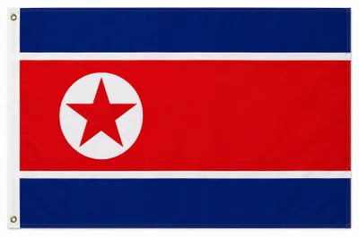 Produktbild von Flagge Nordkorea, 90 x 150 cm – strapazierfähige Flagge – reißfest – Hissflagge – Sturmflagge – zum Aufziehen – keine billige Qualität aus China
