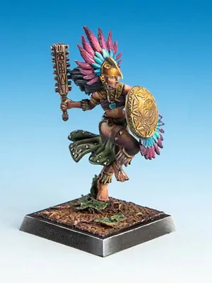 Produktbild von Tabletop-Figur Chieltia Amazonen für Freebooter’s Fate, ca. 47 mm Gesamthöhe