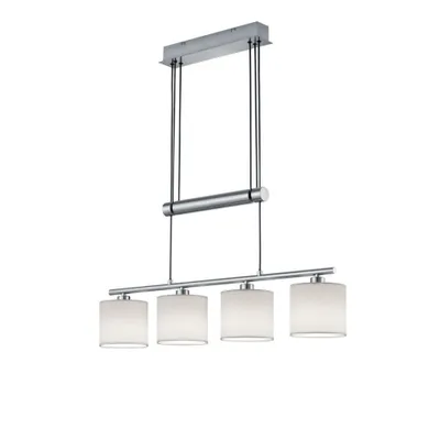 Zdjęcie produktu dla Żyrandol GARDA srebrny Trio 305400401