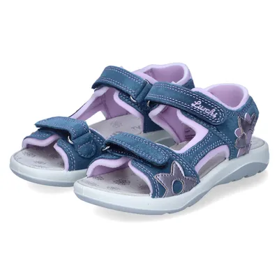 Produktbild von Lurchi Mädchen Sandalen FIA Blau Rauleder Größe: 28