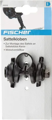 Produktbild von Famanu Sattelhalter Verstellbare Montage für Fahrradsattel - Schwarz