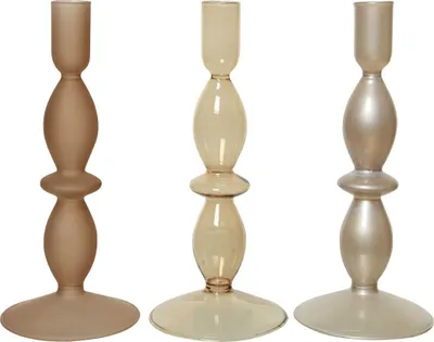 Produktbild von Kaemingk Kerzenhalter aus Glas 20,5 cm