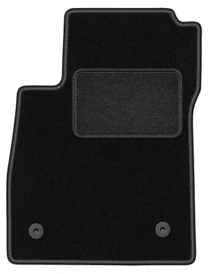 Image de Tapis conducteur en moquette pour Opel Mokka 2012-2016 (crossover) – 1 pièce, noir, sur mesure – Wielganizator LUX