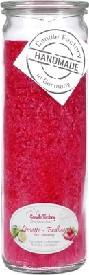 Produktbild von Candle Factory Big Jumbo Limette-Erdbeer Duftkerze Dekokerze 306157
