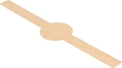 Produktbild von Kraftpapier-Sicherheitsaufkleber 4 x 20 cm 250 Stück.